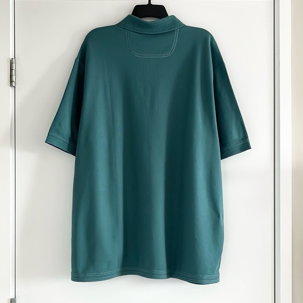 Tommy Bahama Green Polo Shirt Classic Design - Picture 2 of 11